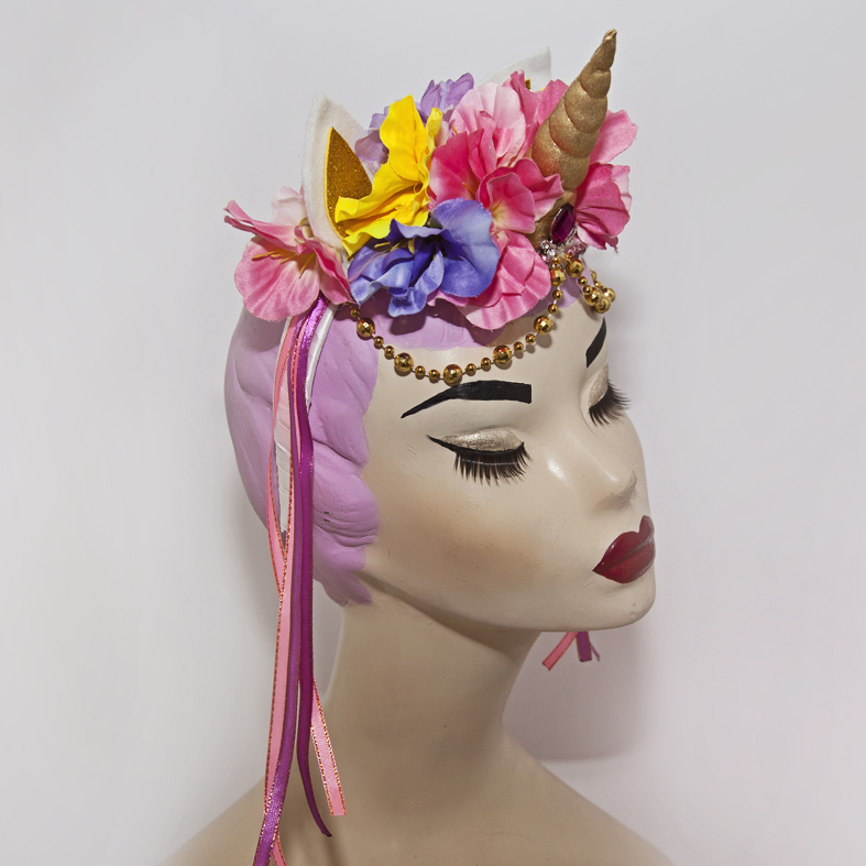 Flower Crown - Unicorn Pink