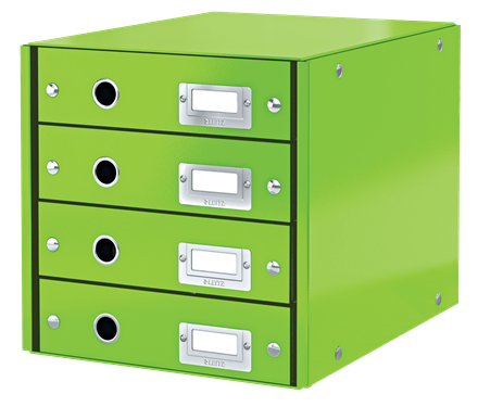4 Drawers Cabinet Collapsible (Green)