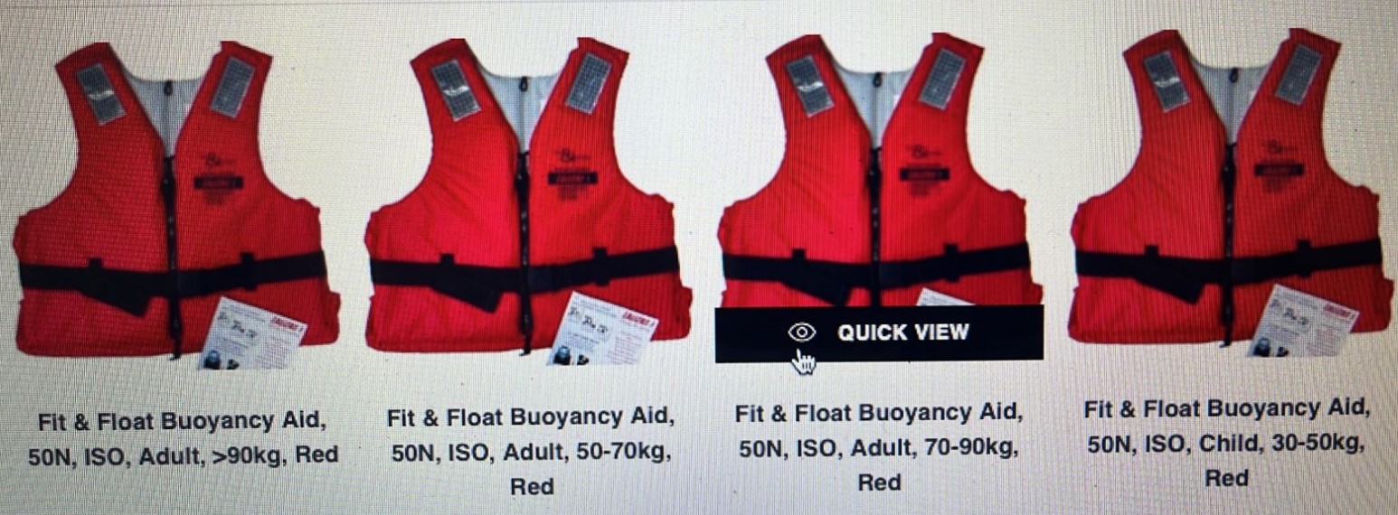 VanHunks SAMSA PFD Adult