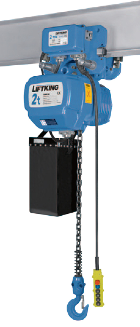 2T Electric Chain Hoist with trolley
