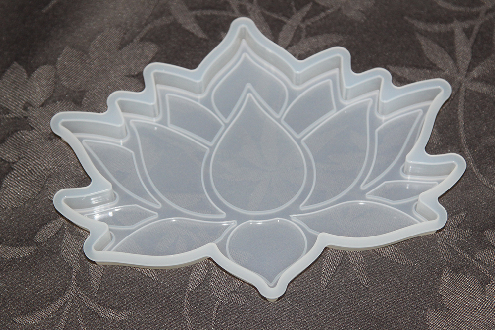 Silicone Mould - Lotus Leaf Coaster