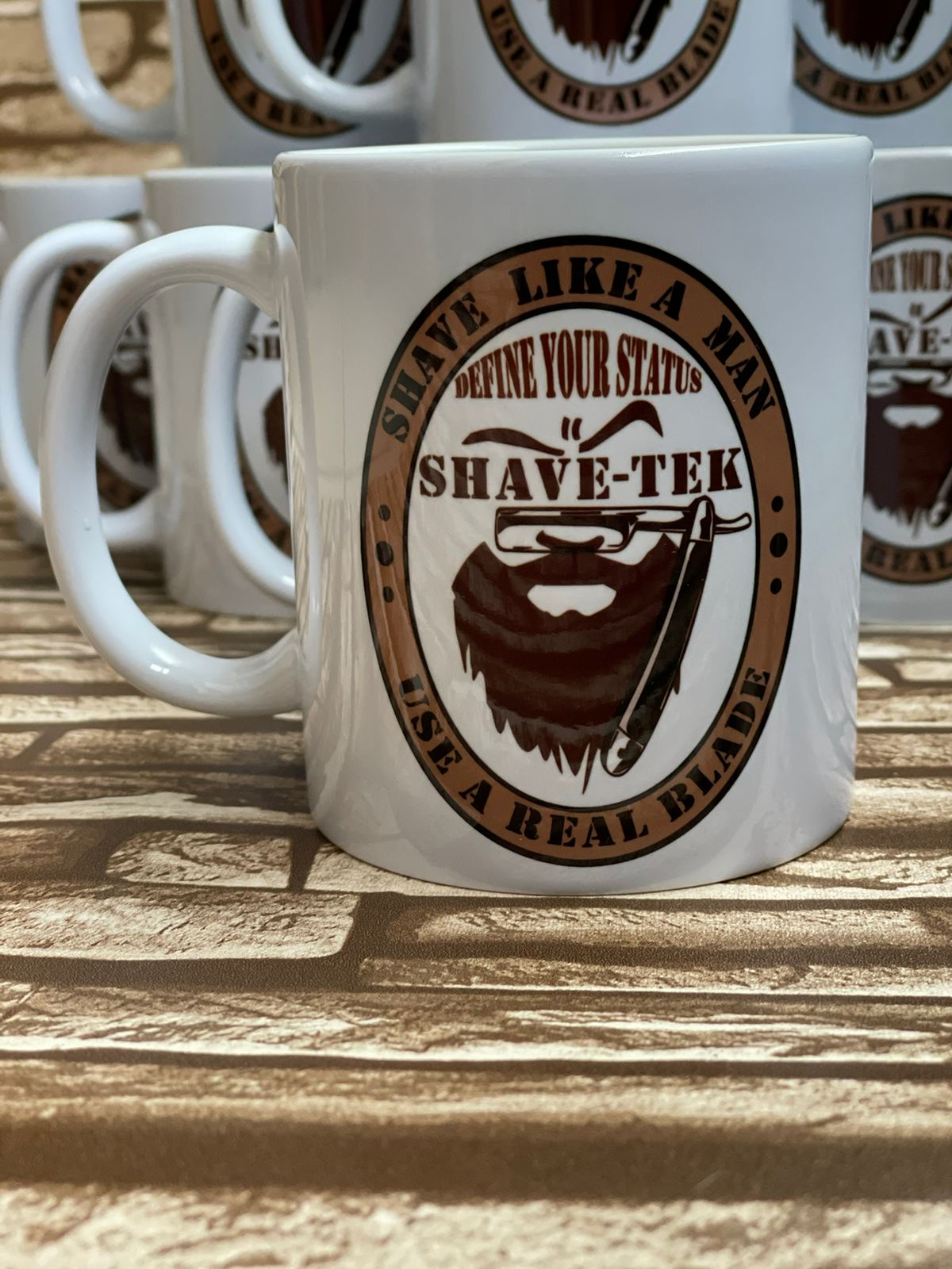 Shave Like a man Coffee Mugg