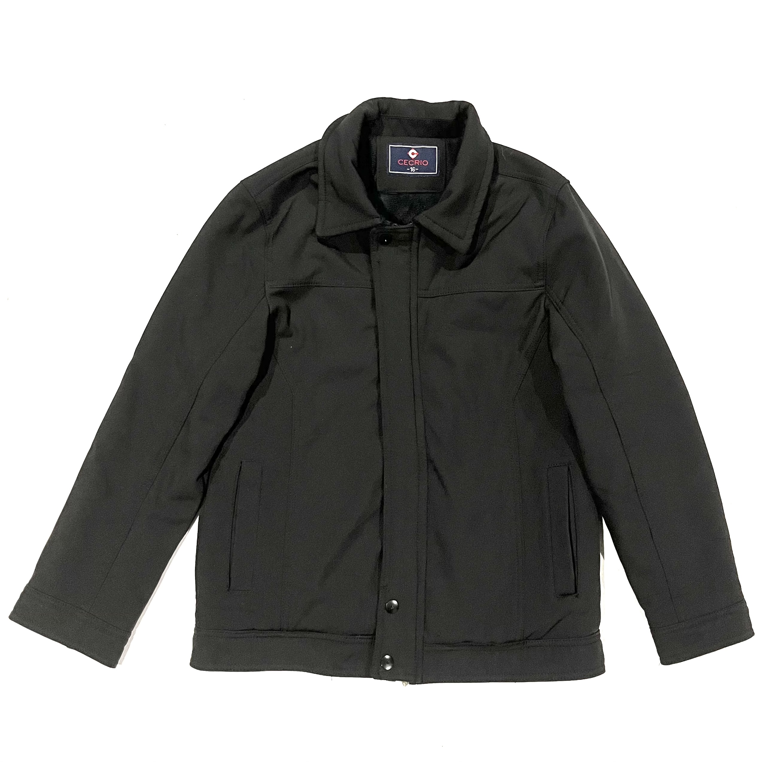 KIDS Cecrio Black Softshell Jacket