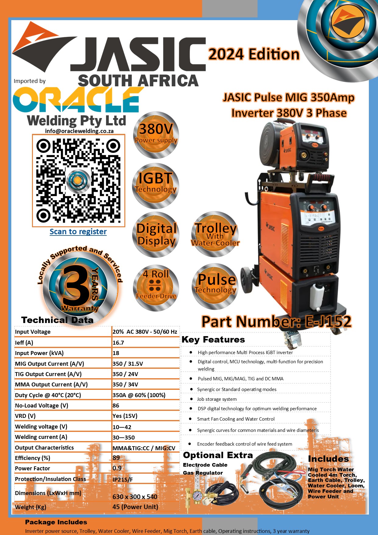 Jasic South Africa; Oracle Welding; Welding; Mig; Tig
