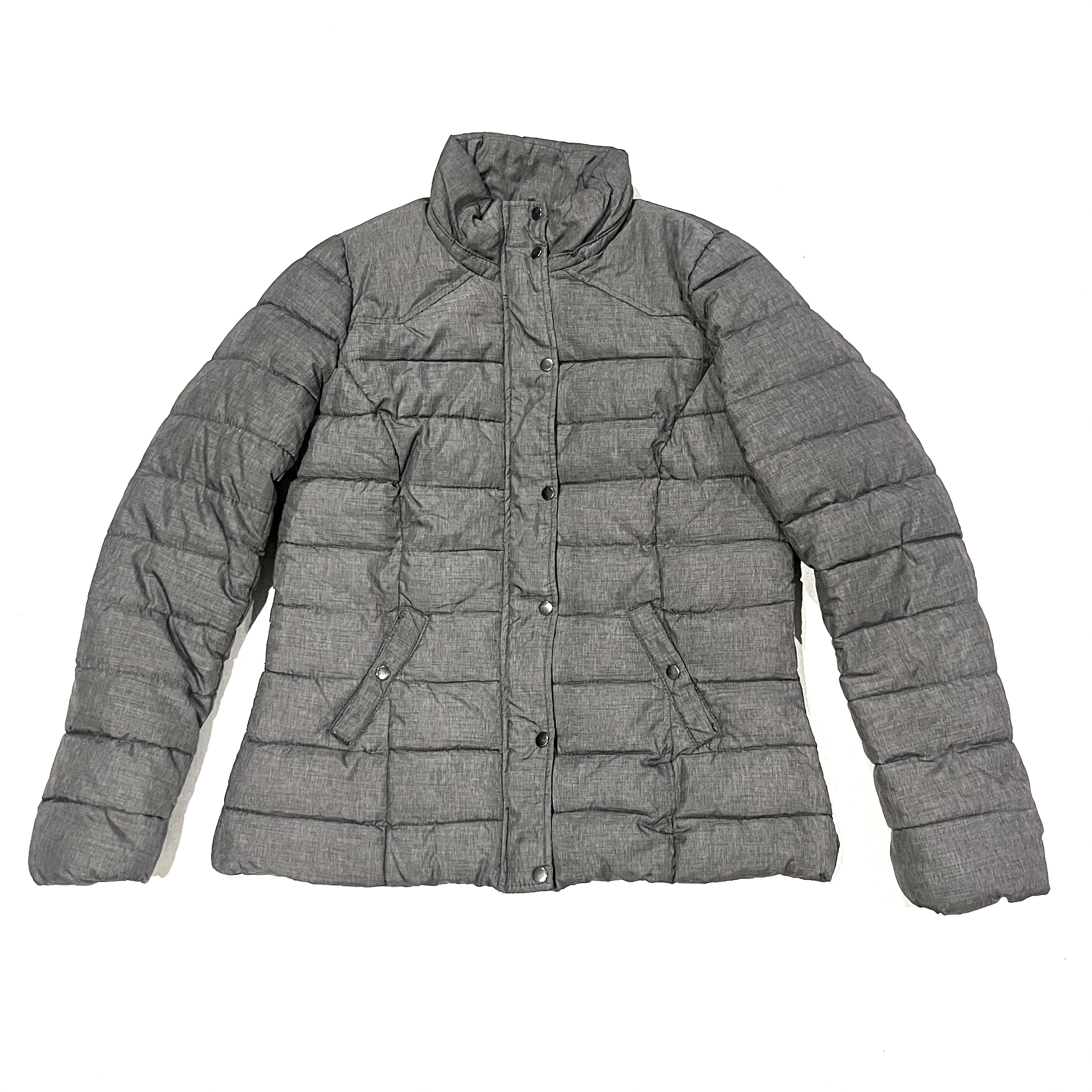 LADIES Jean Pascale Charcoal Puffer Jacket