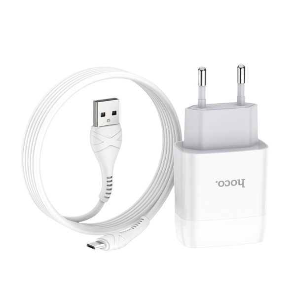 Hoco C73A With Micro Cable – White