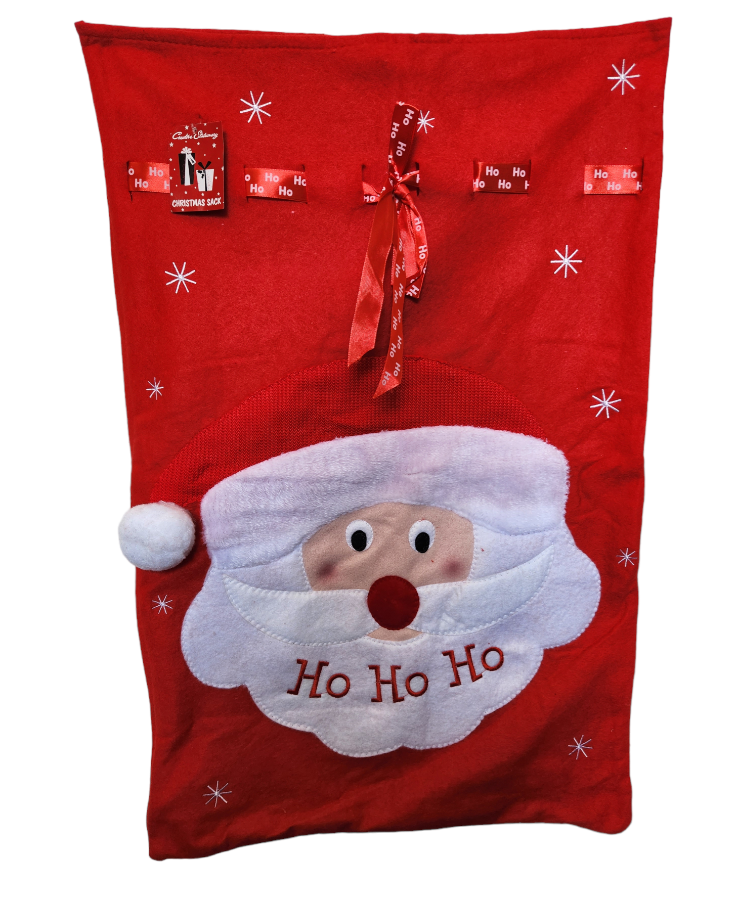 Large Ho Ho Ho Christmas Sack