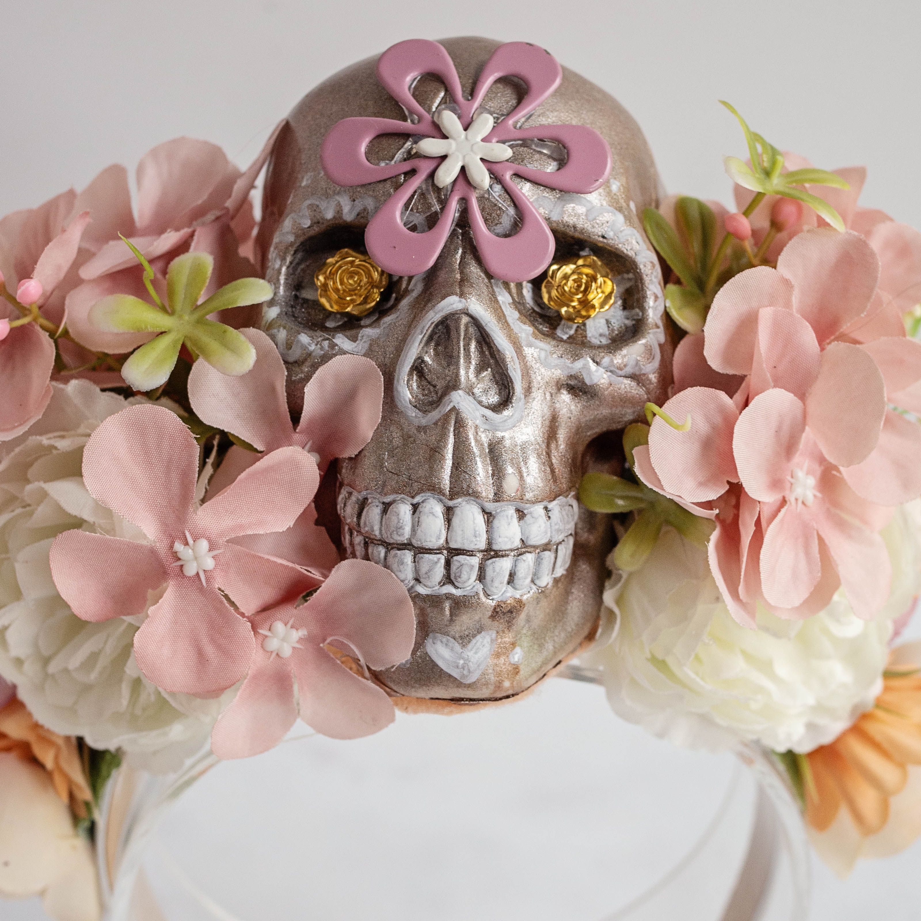 Sugar Skull Flower Crown