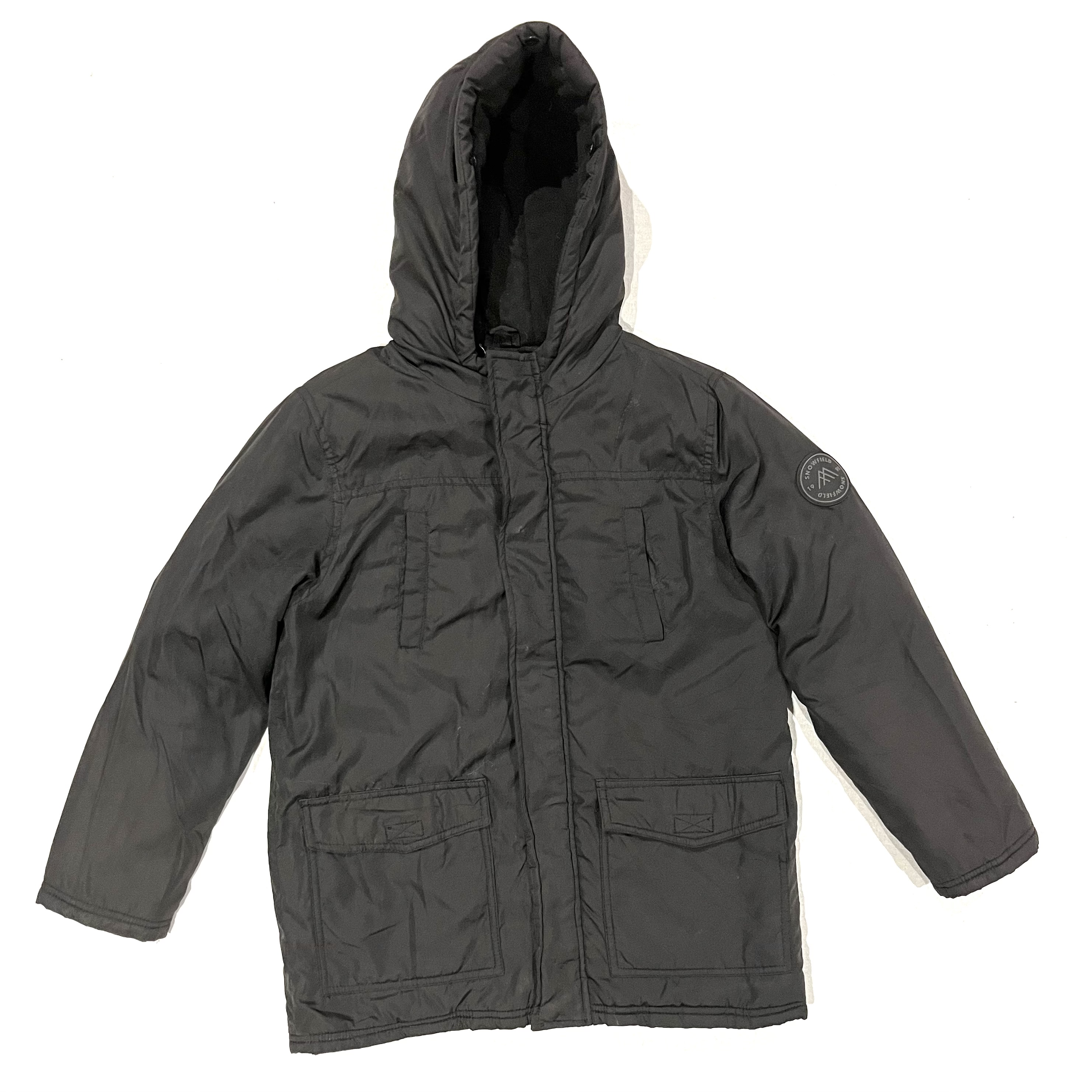 KIDS Gemo Black Puffer Coat