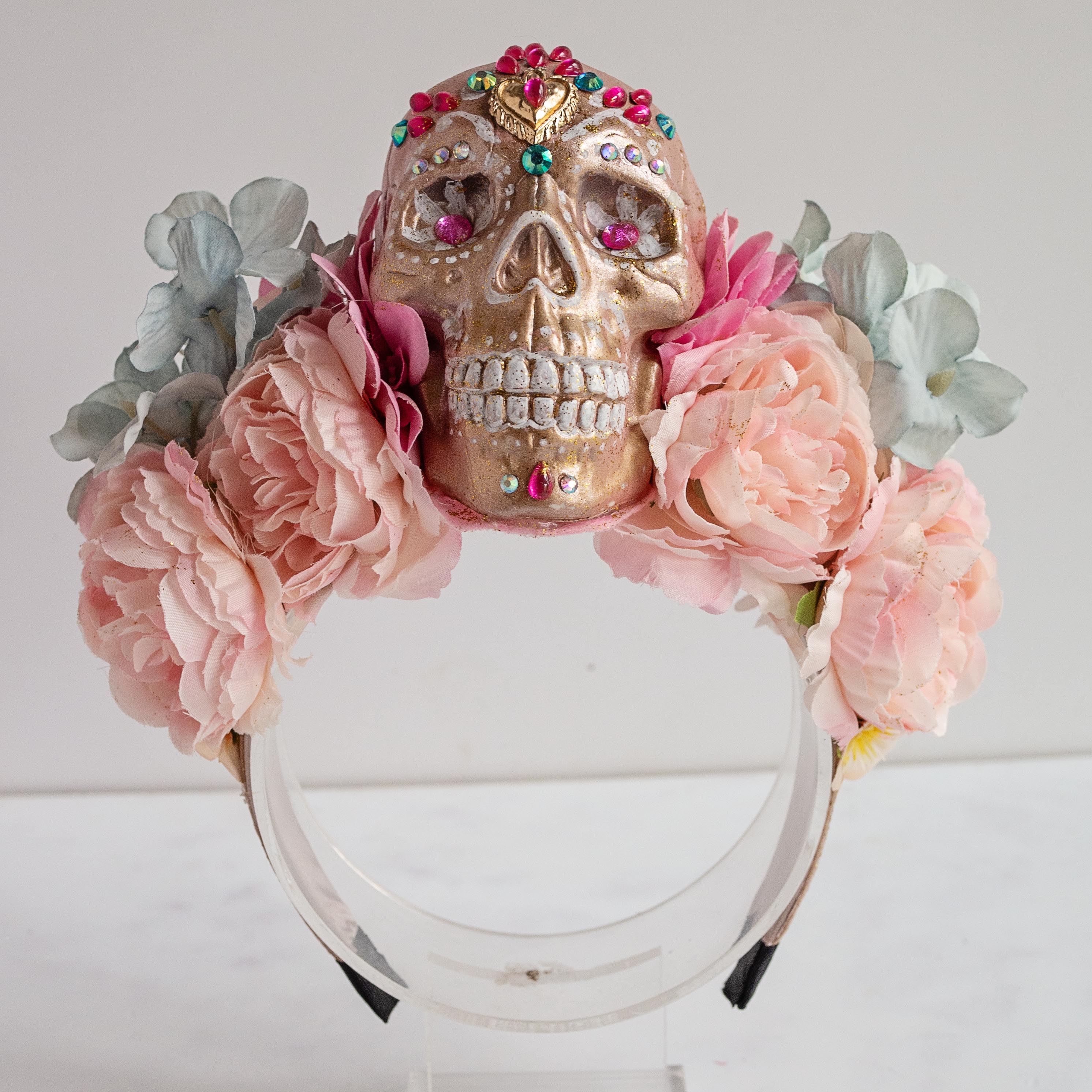 Sugar Skull Flower crown