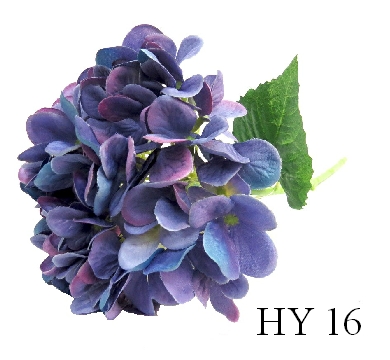 Hydrangeas in multiple colors 54 cml ( 3 per box)