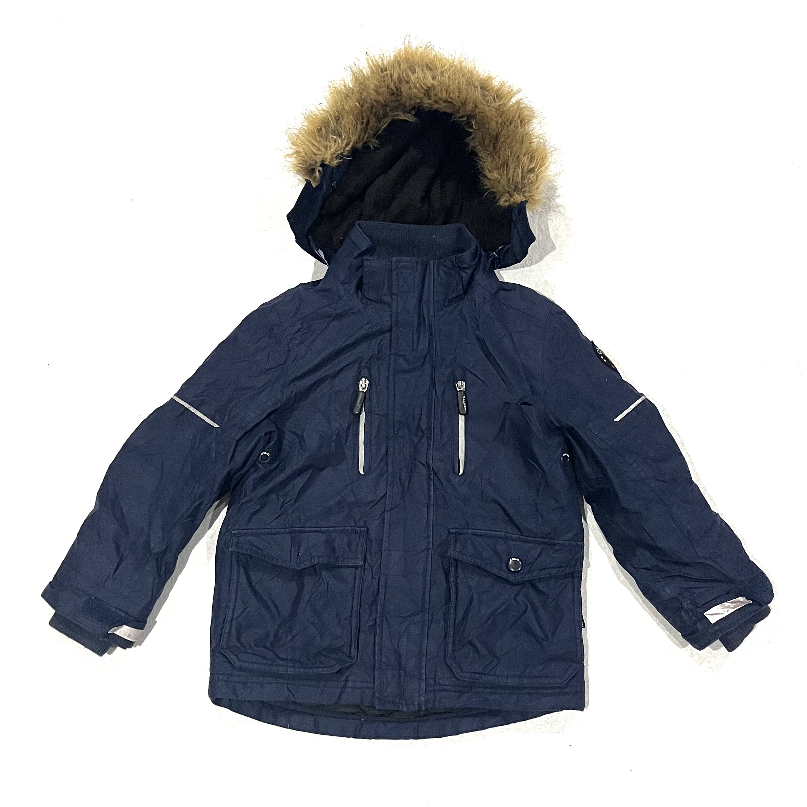 KIDS Raintex Navy Parka Coat