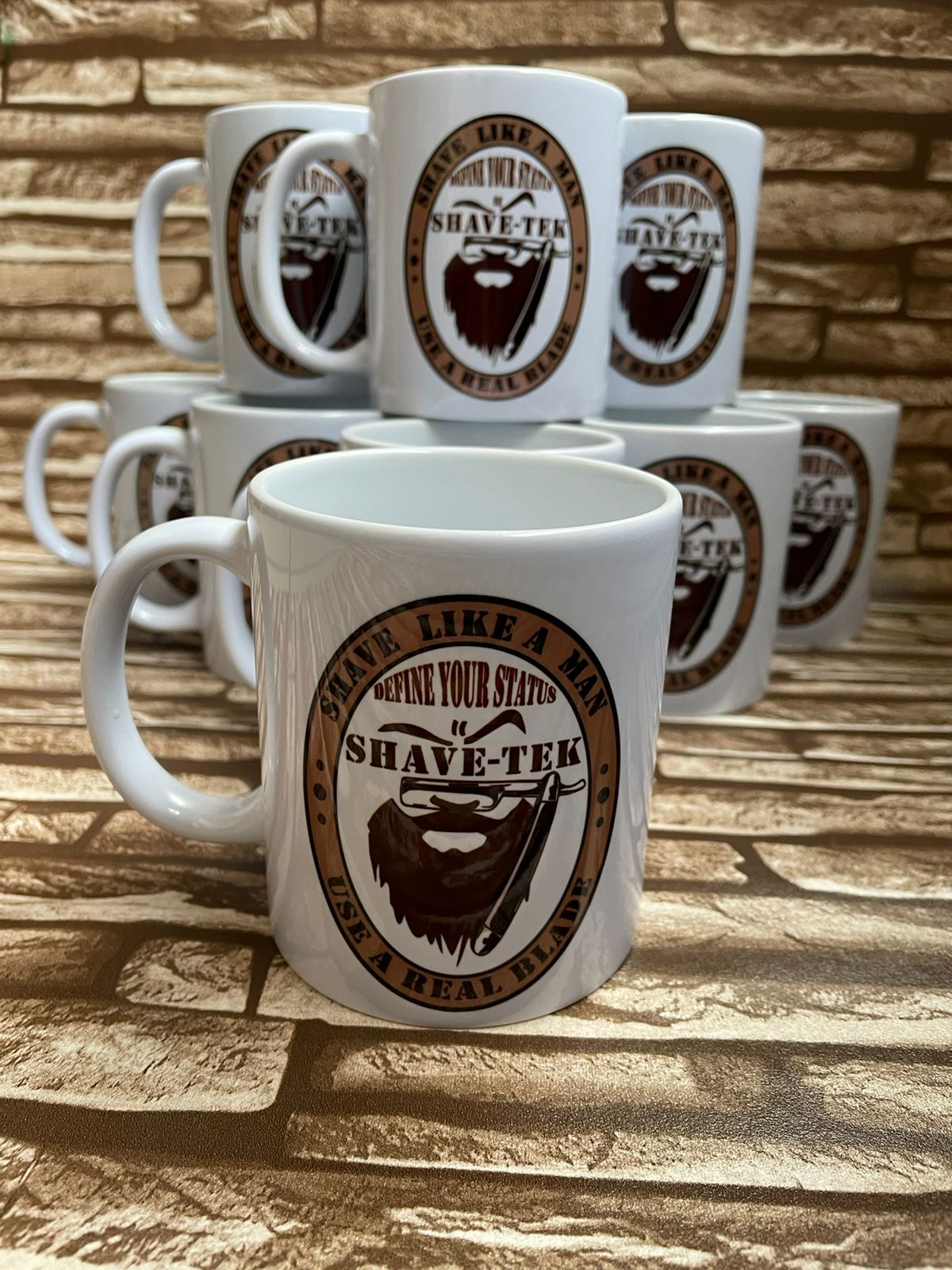 Shave Like a man Coffee Mugg