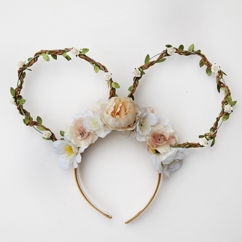Minnie Ears Flower Crown