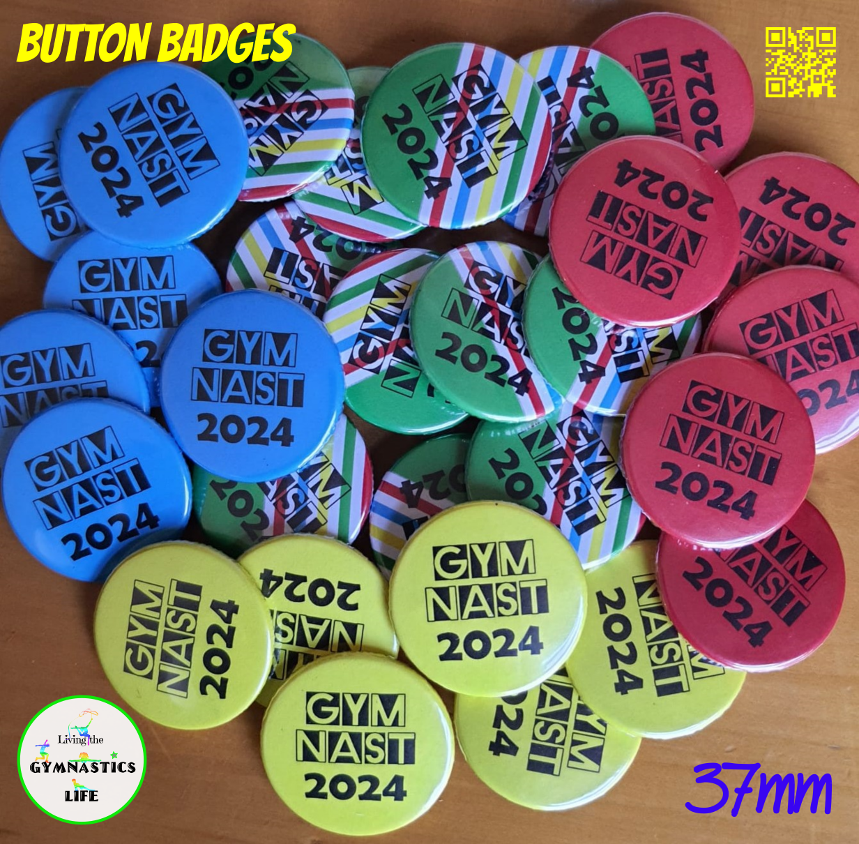 37mm Button Badges