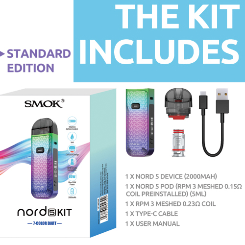 SMOK Nord 5 Leather series Pod System