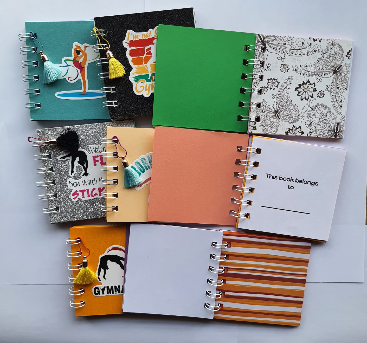 Notebooks - Wiro Bound 9x9cm