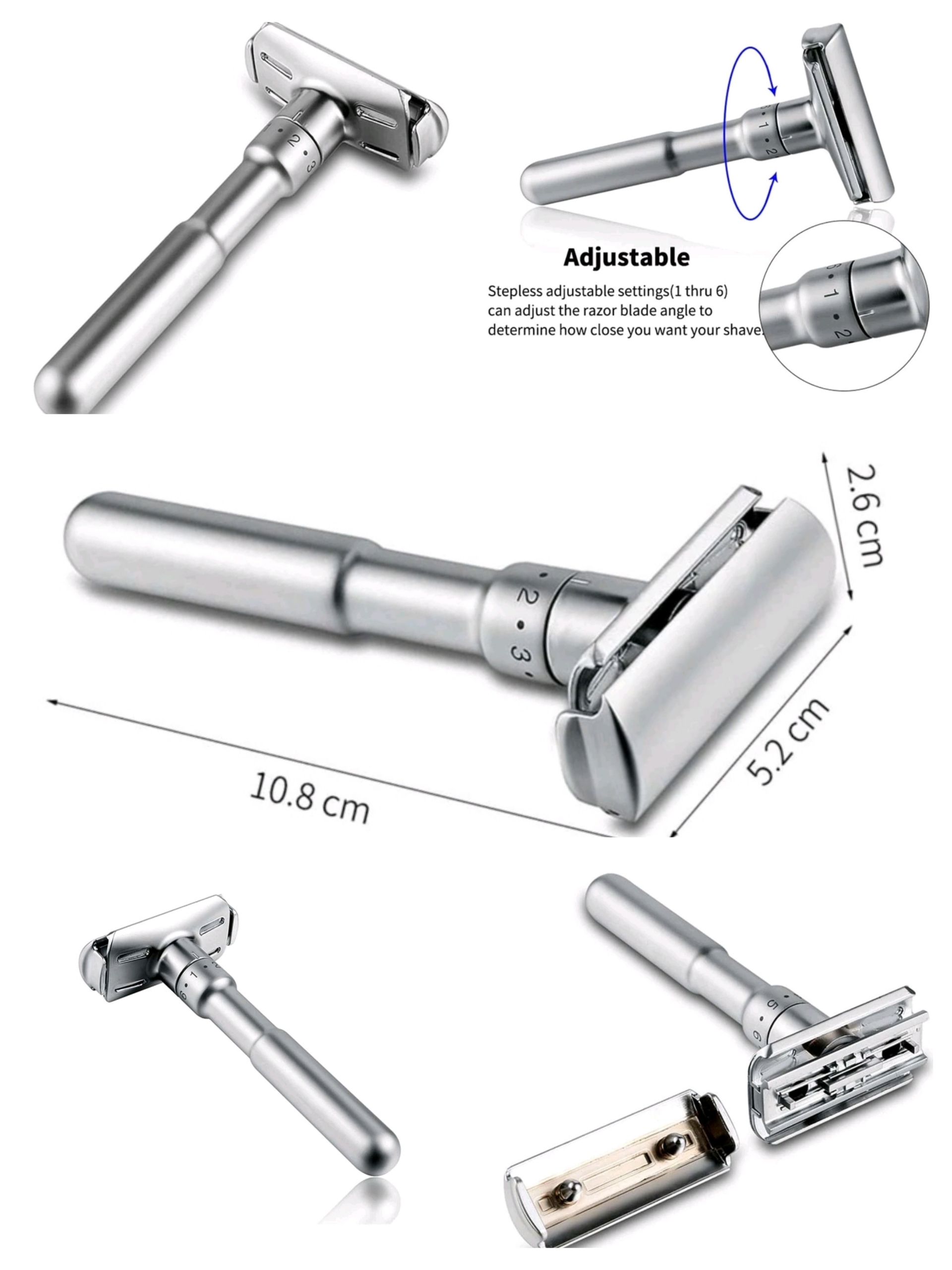 Adjustable Safety razor