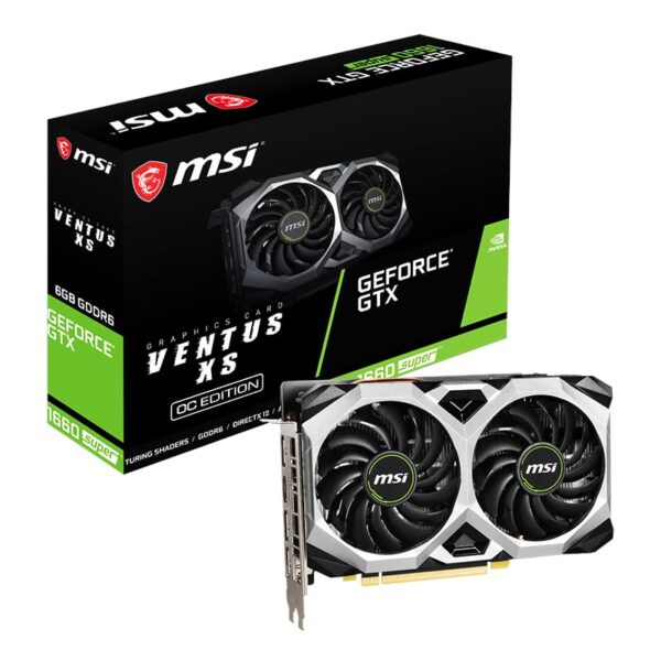 MSI Nvidia GeForce GTX 1660 SUPER VENTUS XS OC 6GB GDDR6 192-BIT