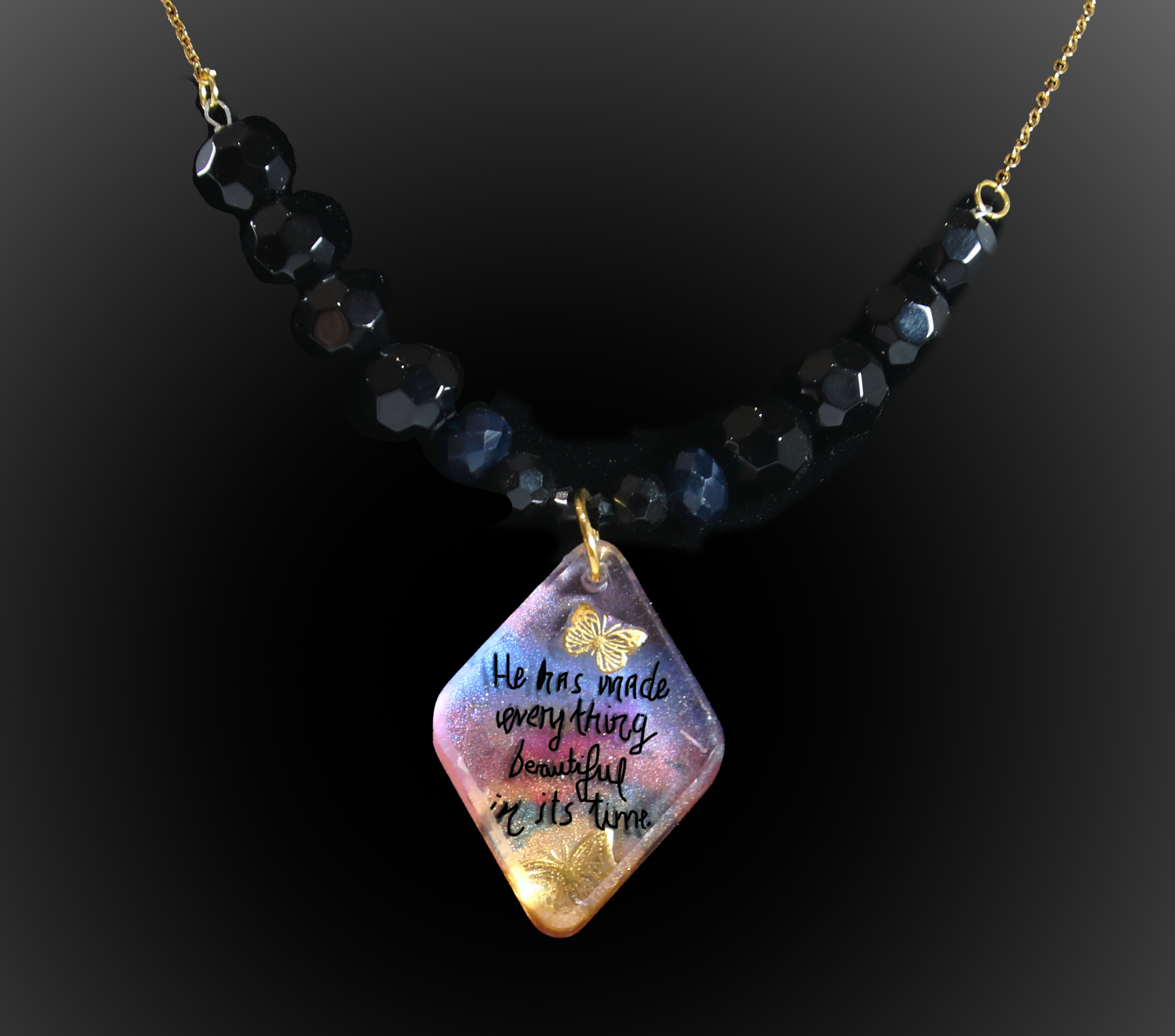 Inspirational Sayings Pendant and Necklace
