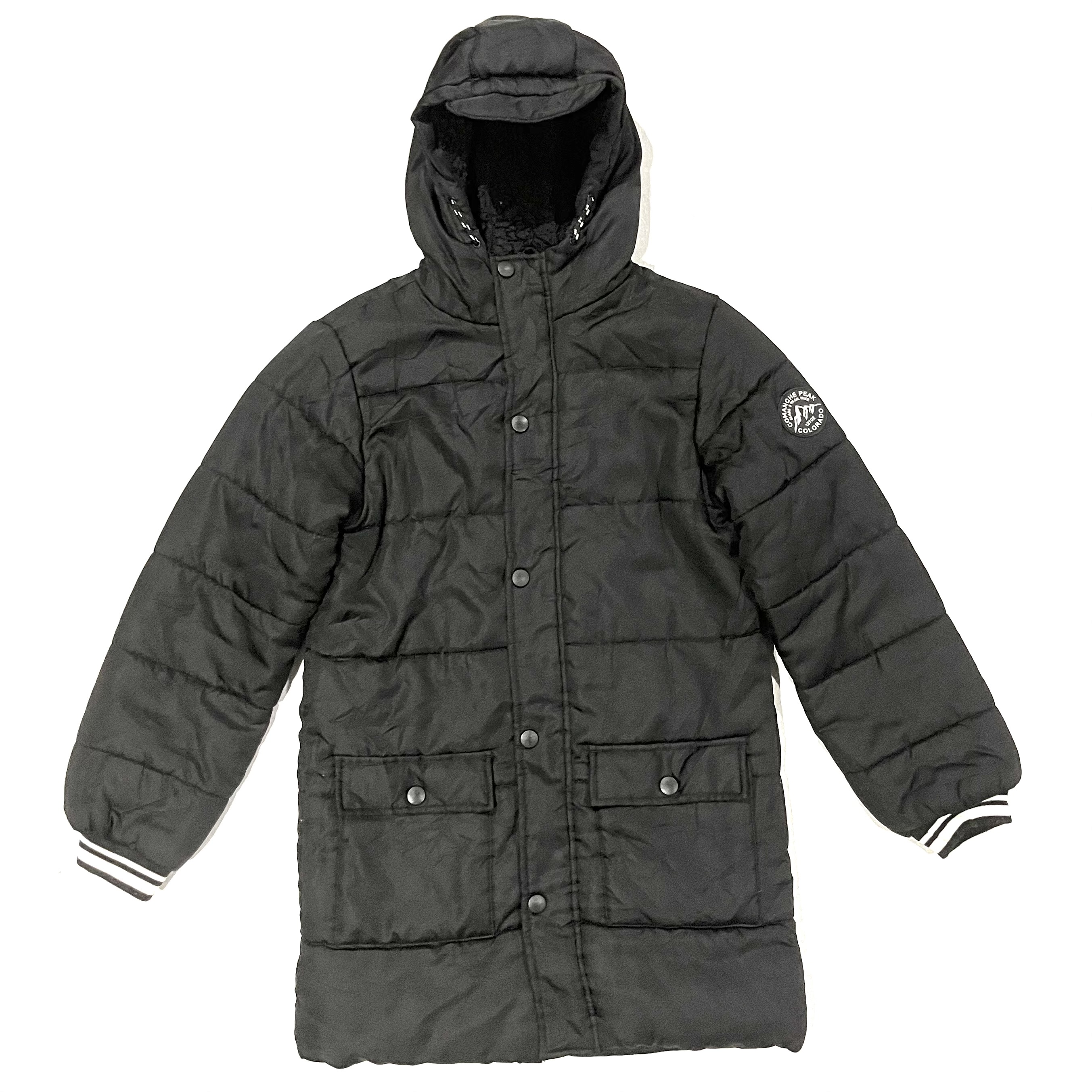 KIDS Zeeman Black Puffer Coat