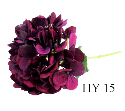 Hydrangeas in multiple colors 54 cml ( 3 per box)