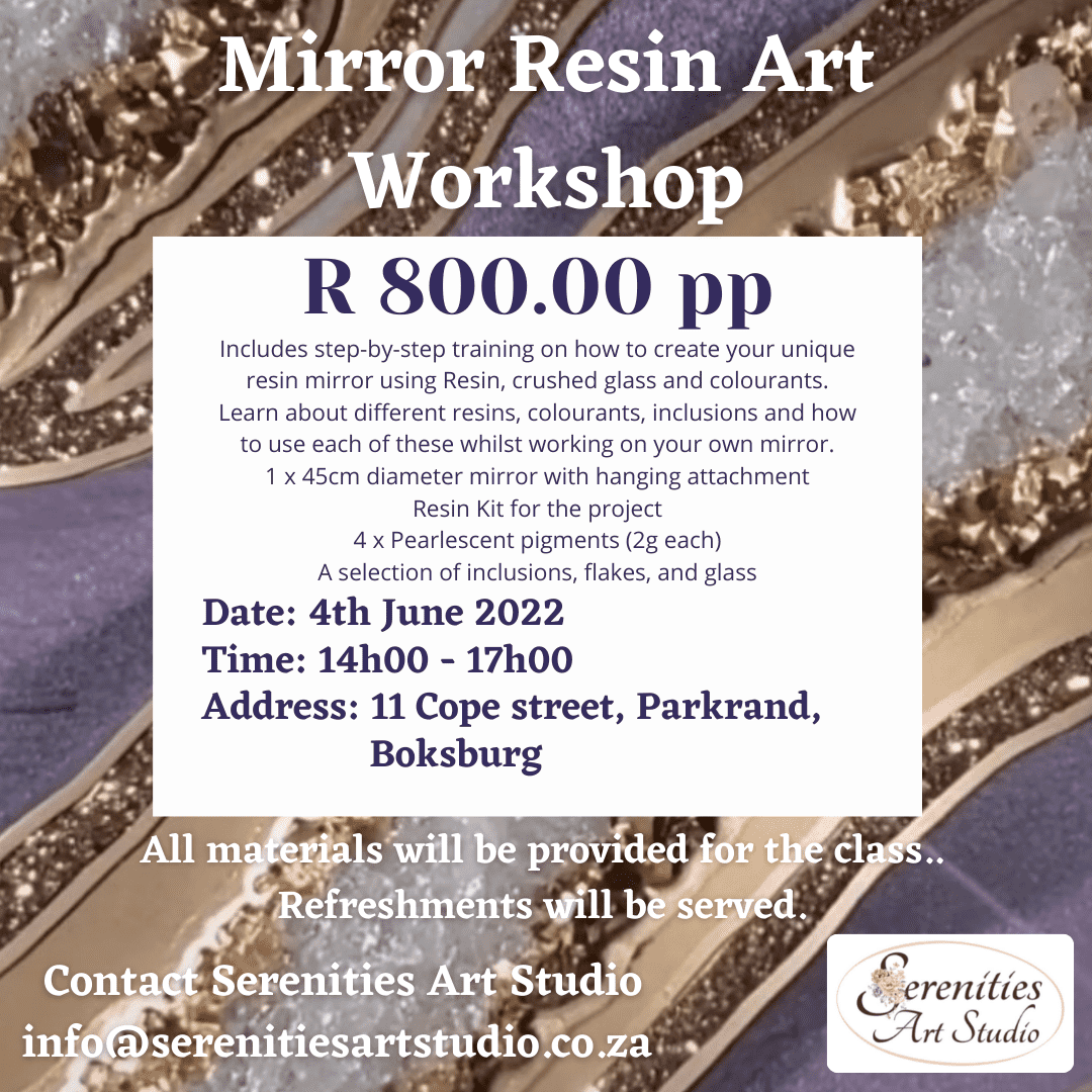 Resin Mirror Workshop