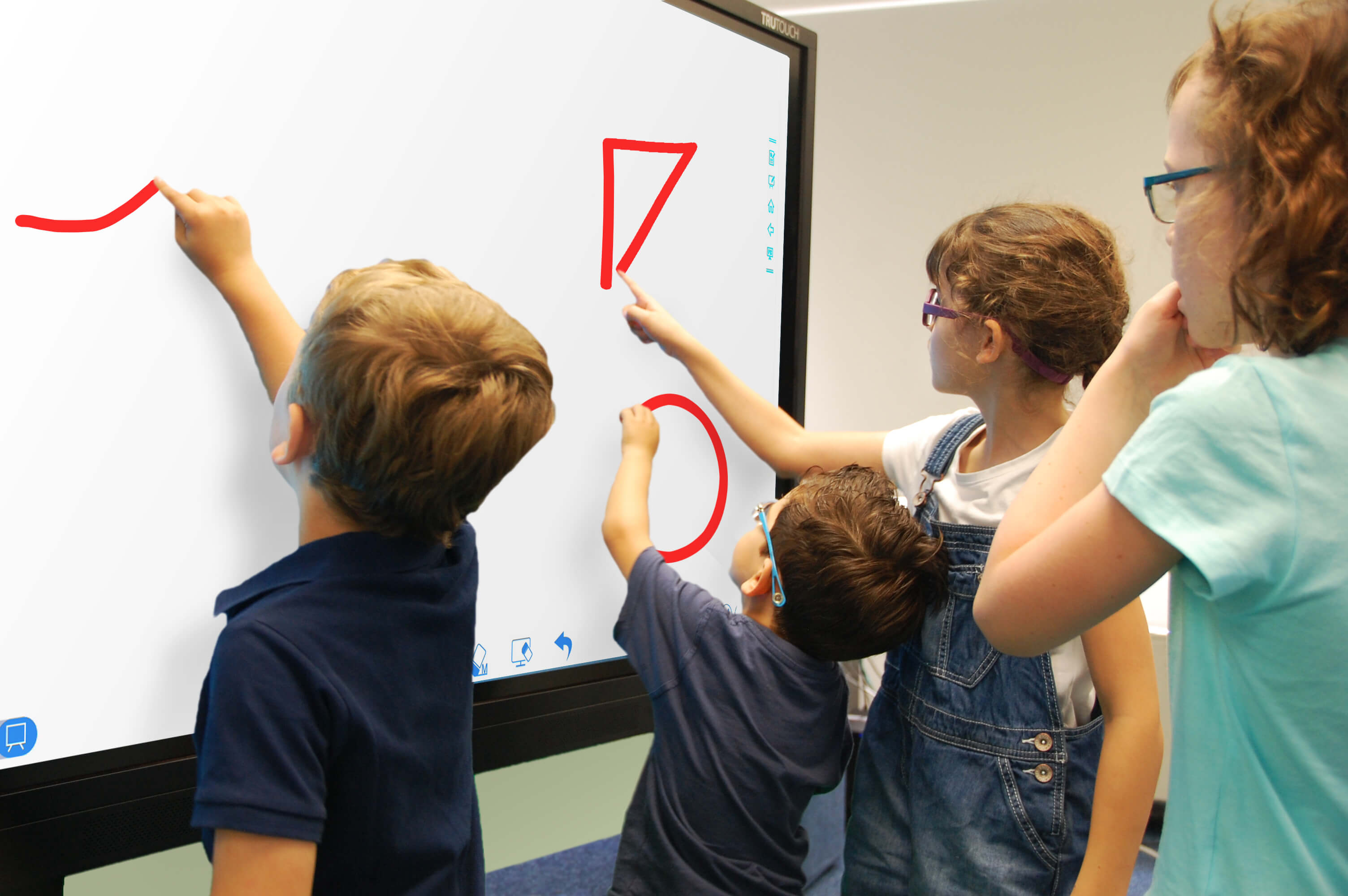 75" Interactive Display, 20 Point Multi-Touch, 4K